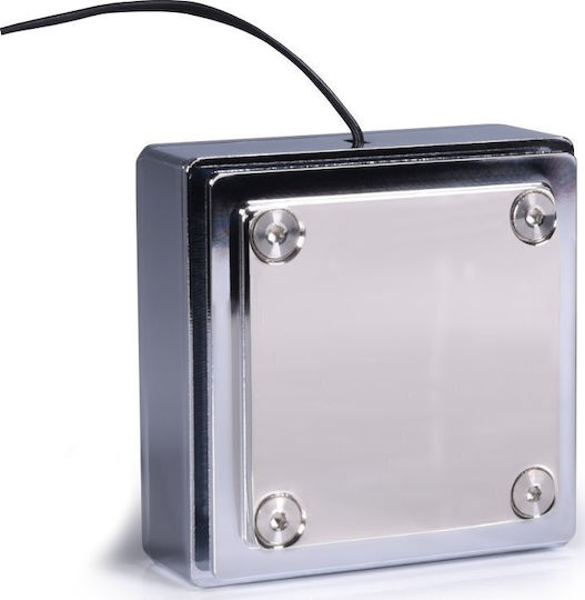 Alphacool CPU Water Block Eisblock XPX Aurora Edge - Full Brass Chrome Digital RGB Ασημί