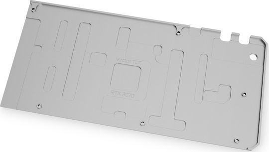 Ekwb Gpu Backplate Ek-quantum Vector Tuf Rtx 3070 Backplate GPU Water Block Ασημί