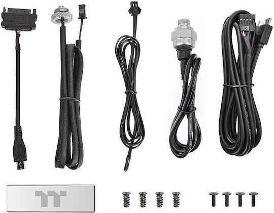Thermaltake Tf3 Liquid Cooling System Dashboard Сив