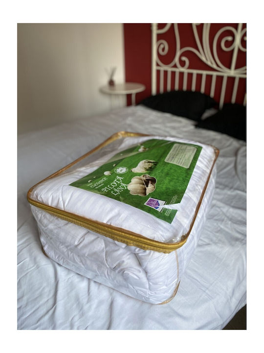 Pucioasa Husă de pătură De Lână Single 140x210cm Alb 400 g/mp²Gsm