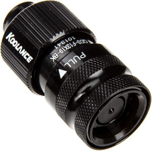 Koolance QD3 Female Quick Disconnect No-Spill Coupling Фитинги Черен