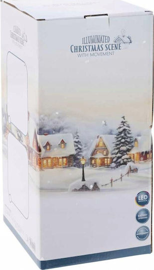 Home&Styling Collection Коледна украса за дома Колекция Движеща се коледна сцена Магазин за играчки