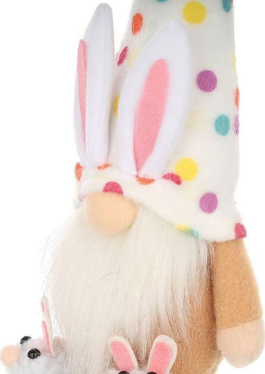 Saska Garden Christmas Fabric Dwarf Figure