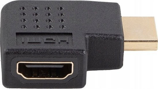 Lanberg Konverter HDMI männlich zu HDMI weiblich 1Stück