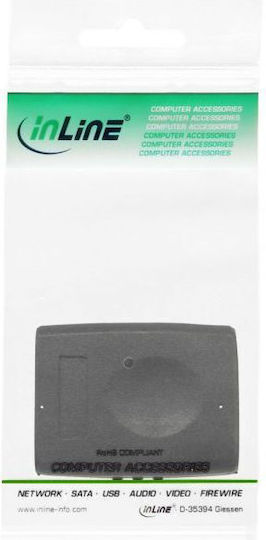 InLine Μετατροπέας HDMI female σε HDMI female Χρυσό 1τμχ 17600G