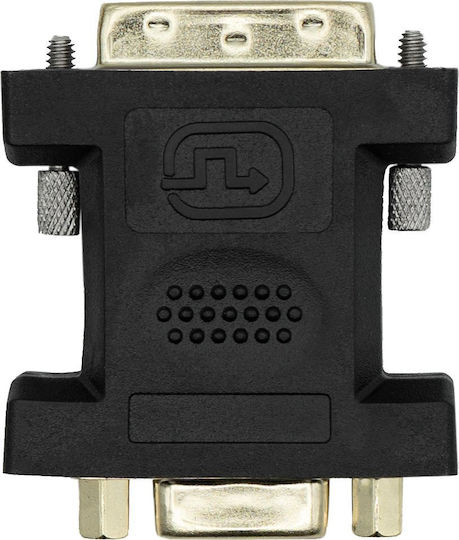 ProXtend Конвертор DVI-I / VGA мъжки към DVI-I / VGA женски Черен 1бр DVII245-VGAF