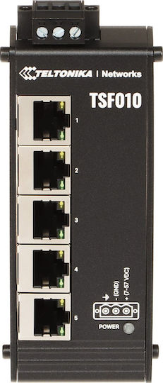 Teltonika TSF010000000 Negestionat Switch cu 5 Porturi Ethernet