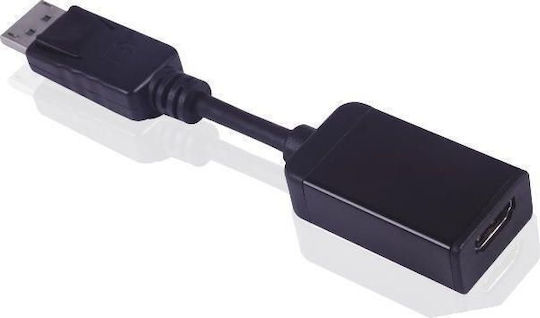 Microconnect Μετατροπέας DisplayPort male σε HDMI female 1τμχ DPHDMI2