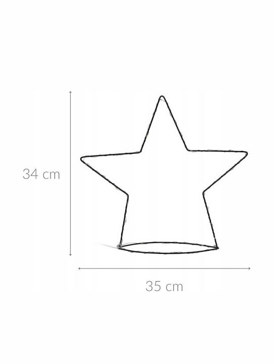 Home&Styling Collection Einfache Drahtfigur Dekoration LED 34 cm