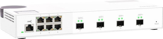 QNap QSW-M2106-4S Gestionat L2 Switch cu 6 Porturi Ethernet și 4 Porturi SFP