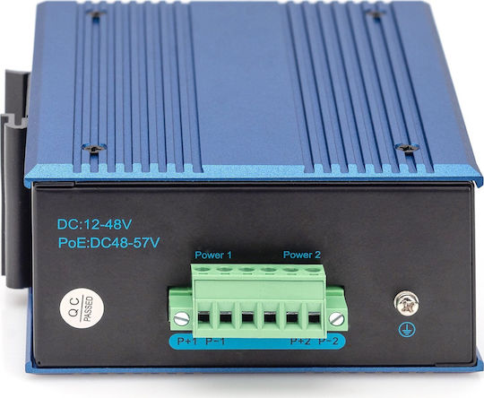 Digitus DN-651148 Unmanaged L2 Switch με 4 Θύρες Gigabit (1Gbps) Ethernet και 2 SFP Θύρες