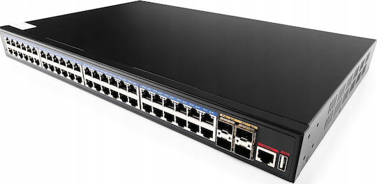 Cudy GS5048S4 Managed L2 / L3 Switch με 48 Θύρες Gigabit (1Gbps) Ethernet και 4 SFP Θύρες