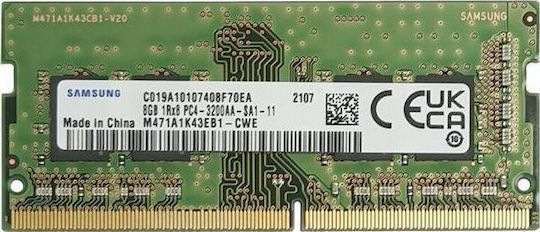 Samsung 8GB DDR4 RAM cu Viteză 3200 pentru Laptop (M471A1K43EB1
