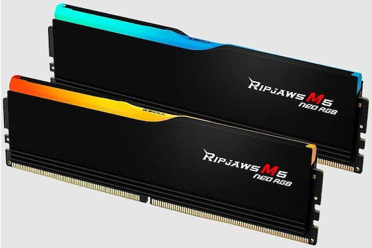 G.Skill Ripjaws M5 Neo DDR5 64GB RAM με 2x32GB Modules και Ταχύτητα 6000 για Desktop