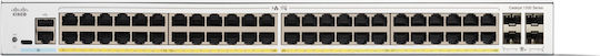 Cisco Catalyst C1200-48P-4X Managed L2 PoE+ Switch with 48 Gigabit (1Gbps) Ethernet Ports and 4 SFP Ports