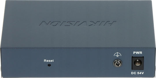 Hikvision DS-3E1505P-EI Unmanaged L2 PoE+ Switch με 5 Θύρες Gigabit (1Gbps) Ethernet