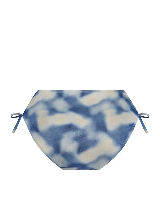 Bikini Slip Hohe Taille Lagoa Blue Shadow