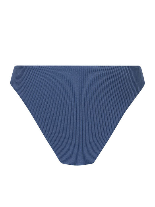 Sardinia Bikinihosen Slip Hohe Taille Blaue