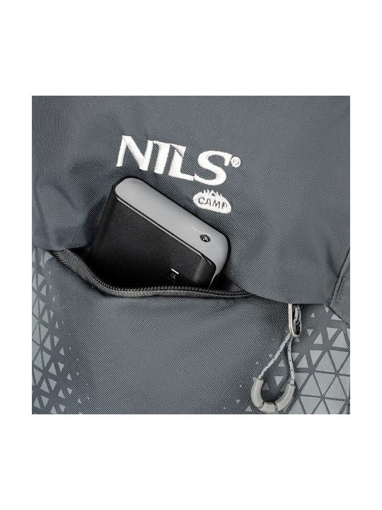 Nils Ορειβατικό Σακίδιο 35lt Αδιάβροχο Γκρι Hiking