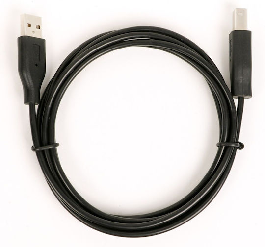 TB Touch USB 2.0 Cable USB-A male - USB-B male Μαύρο AKTBXKU1PABW18B