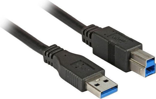 EFB USB 3.0 Cable USB-A male - USB-B male 1.8m (K5236.1,8)
