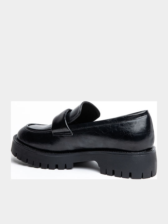 Γυναικεία Loafers σε Μαύρο Χρώμα