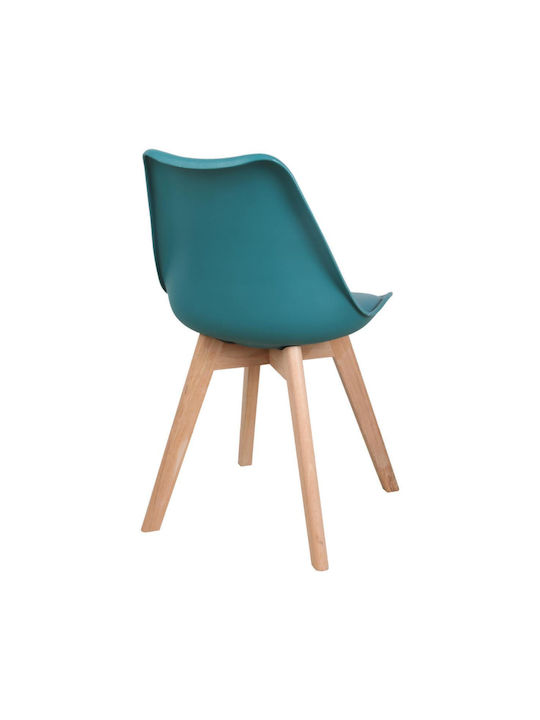 Gaston Dining Room Polypropylene Chair Blue 58x47x85cm