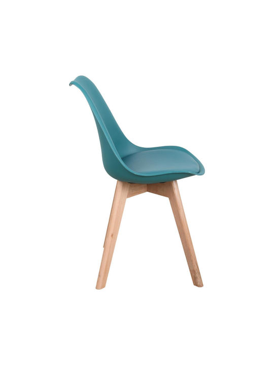 Gaston Dining Room Polypropylene Chair Blue 58x47x85cm