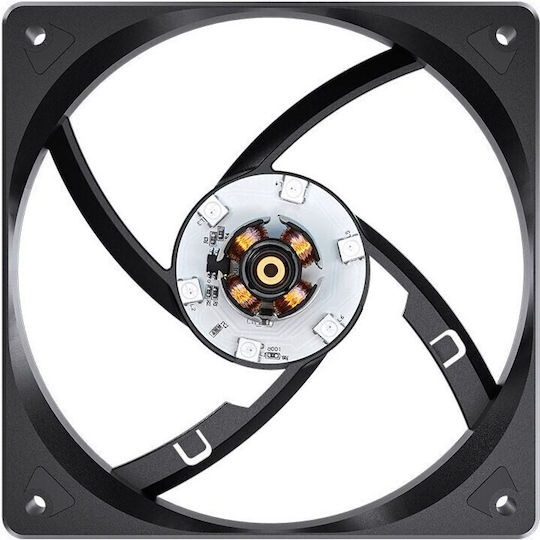 Jonsbo SL-120BR Case Fan 120mm 1500rpm With RGB Lighting And 3-Pin Connection