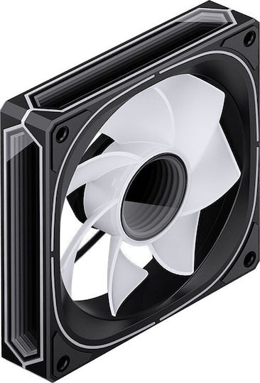 FR-505 Gehäuselüfter 120mm (1800rpm / 47,2cfm) mit ARGB Beleuchtung und Verbindung 4-Pin PWM