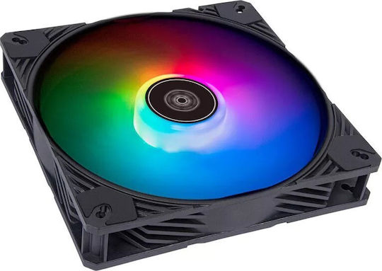 Silverstone Shark Force 140 Case Fans (2200rpm / 120cfm) with ARGB Lighting and Connection 4-Pin PWM