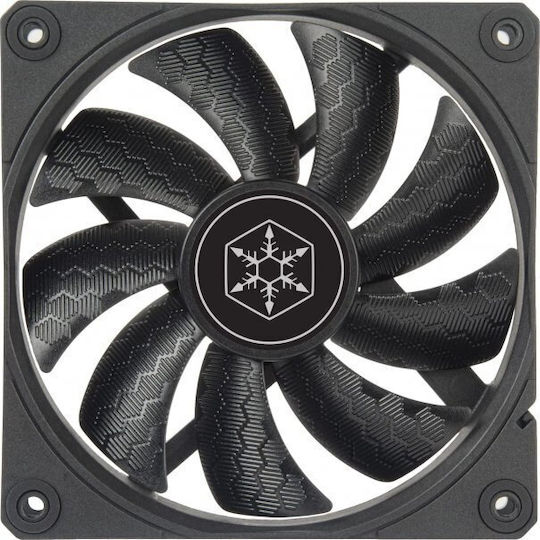 Silverstone Shark Force 120 Case Fan (2500rpm / 100cfm) Χωρίς Led Φωτισμό και Σύνδεση 4-Pin PWM