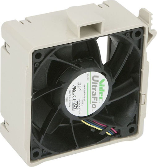 Supermicro FAN-0127L4 Case Fans 80mm 7000rpm 72.5cfm Without LEDs Connection 4-Pin PWM White