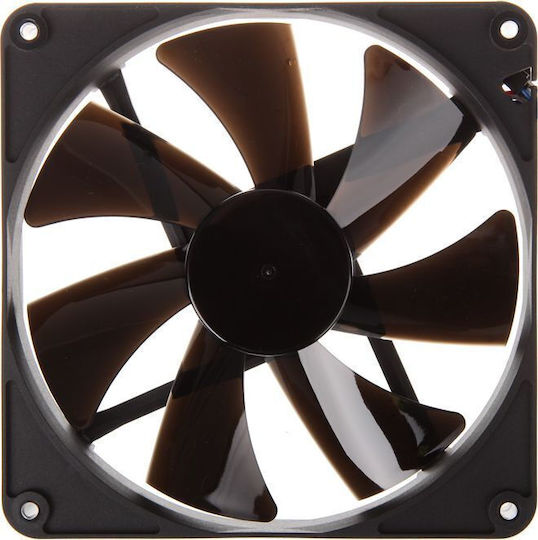 Noiseblocker BlackSilentPro PKPS Case Fan 140mm (1500rpm) Without LEDs Lighting and Connection 3-Pin