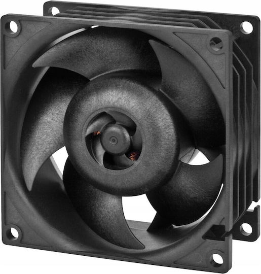 Arctic S8038-10K Вентилатор за кутия (10000 оборота в минута / 102 CFM) Без светодиодно осветление и свързване 4-пинов молекс 4 бр