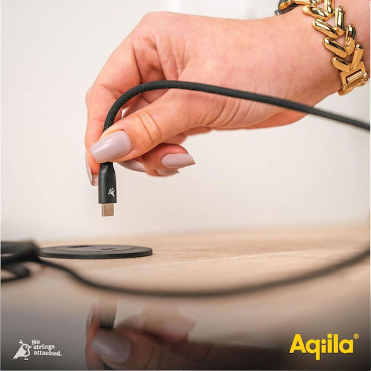 Aqiila Aqiila Cablebird Regular la Cablu Lightning 30W 1m (AQCBPBICB1BD850)