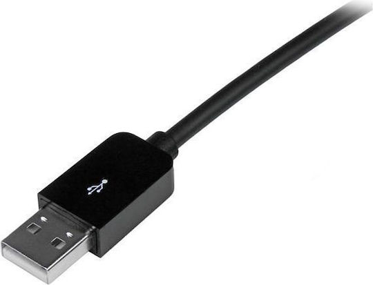 StarTech Regular USB to Lightning Cable Μαύρο 2m (USBLT2MB)