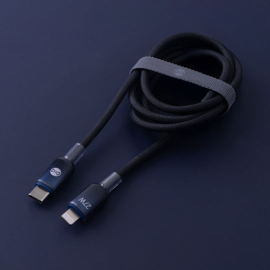 Forever USB-C to Lightning Cable 27W Μαύρο 1m