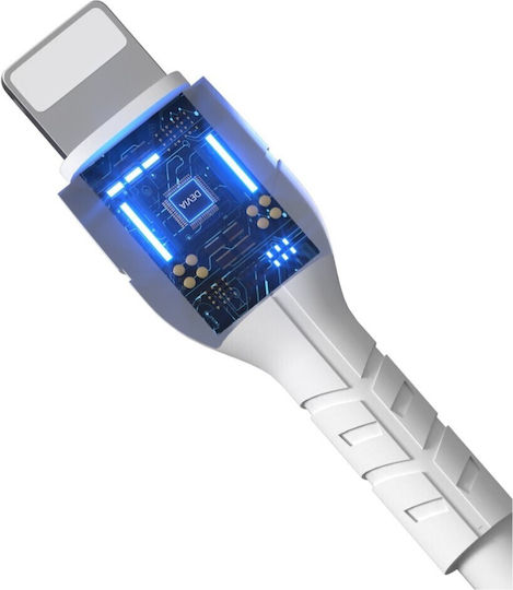 Devia Kintone Редовна USB-C към Lightning кабел 27W Бял 1м 30 броя (394591)