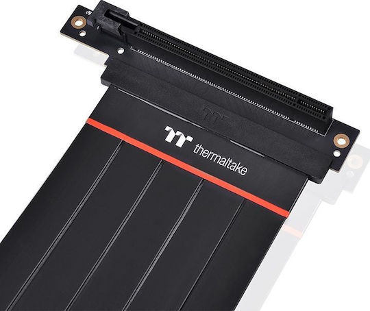 Thermaltake Кабел Riser PCIe за GPU PCIe 4.0 с 90-градусов адаптер AC-060-CO1OTN-C2