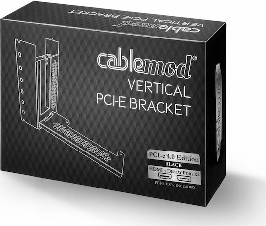 Cablemod Cm-vpb-hd4k-r Вертикална Pci-e Скоба 4.0 Издание Черен Hdmi + Displayport