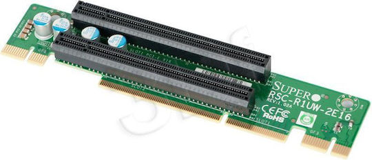 Supermicro Κάρτα Riser για Κάθετη Τοποθέτηση RSC-R1UW-2E16