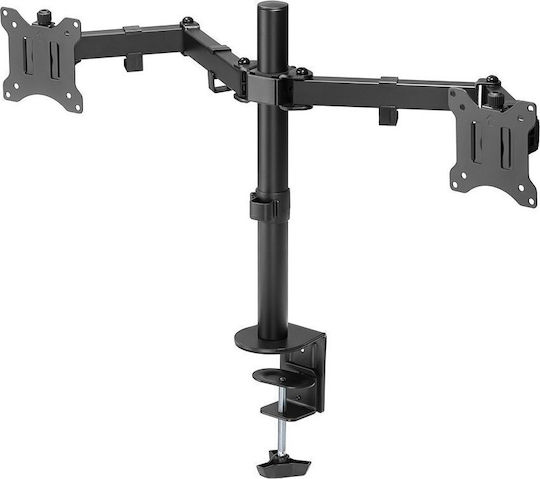 Goobay Desktop Stand for 2 Monitors up to 32" (58529)