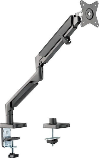 Techly Βάση Γραφείου Οθόνης έως 32" με Βραχίονα (361193)