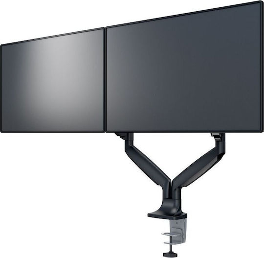 Multibrackets Stand Desk Mounted for 2 Monitors up to 27" with Arm (MB-3286)