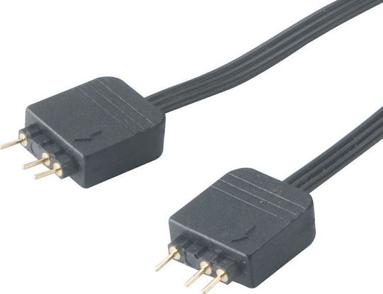 Akasa Cablu De Extensie/Dublator LED Ak-CBLD08-12BK