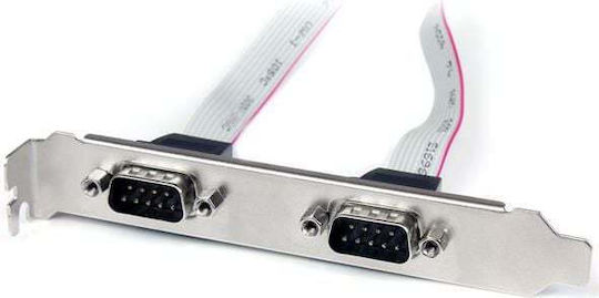 StarTech 2-port DB9 Serial Port Port Bracket