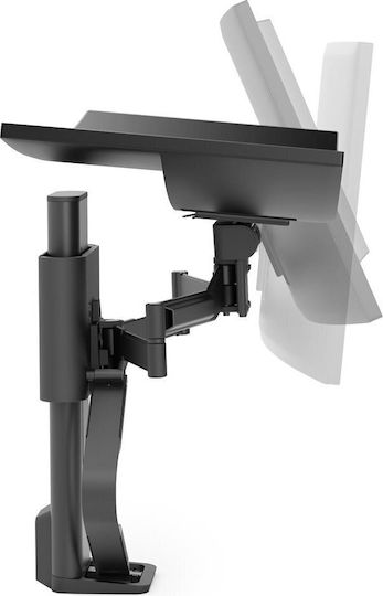 Ergotron Trace Стойка Монитор до 38" с Рамо Черна