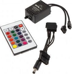 Lamptron LED-Streifen RGB Licht mit Netzteil & Fernbedienung