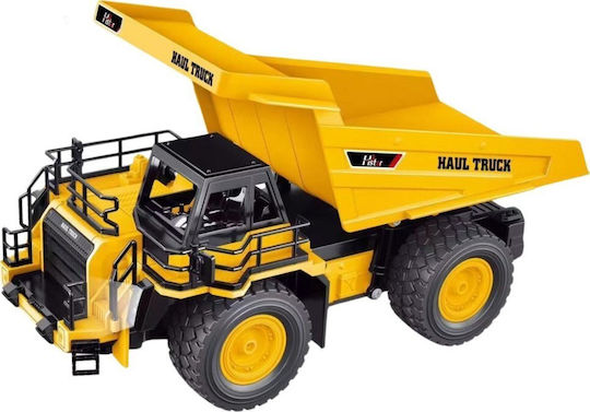 Lean Toys Απορριμματοφόρο Τηλεκατευθυνόμενο Αυτοκίνητο Κίτρινο